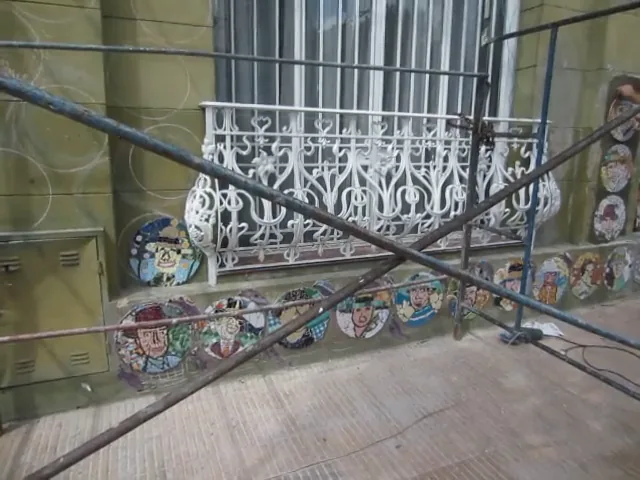El proceso del mural, paso a paso