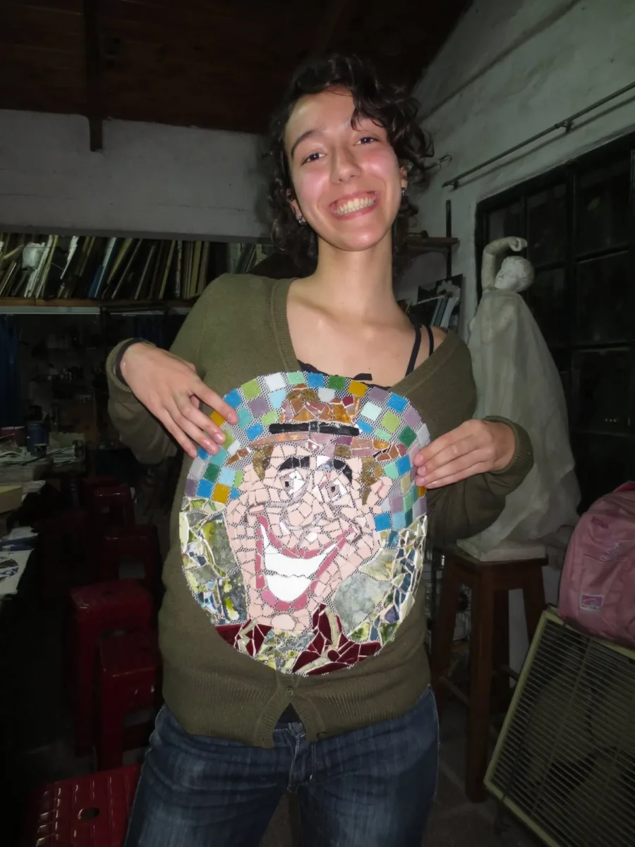 Un Gardelito y su sonrisa
