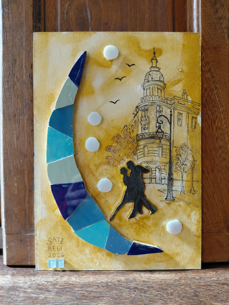 Obra «Esta noche de luna» de Regina Satz