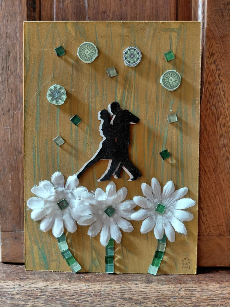 Obra «Flores del alma» de Regina Satz