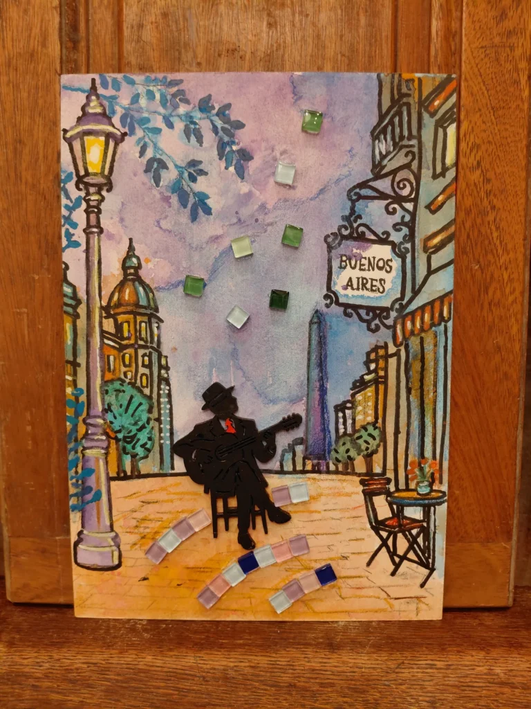 Obra «Esquina porteña» de Regina Satz