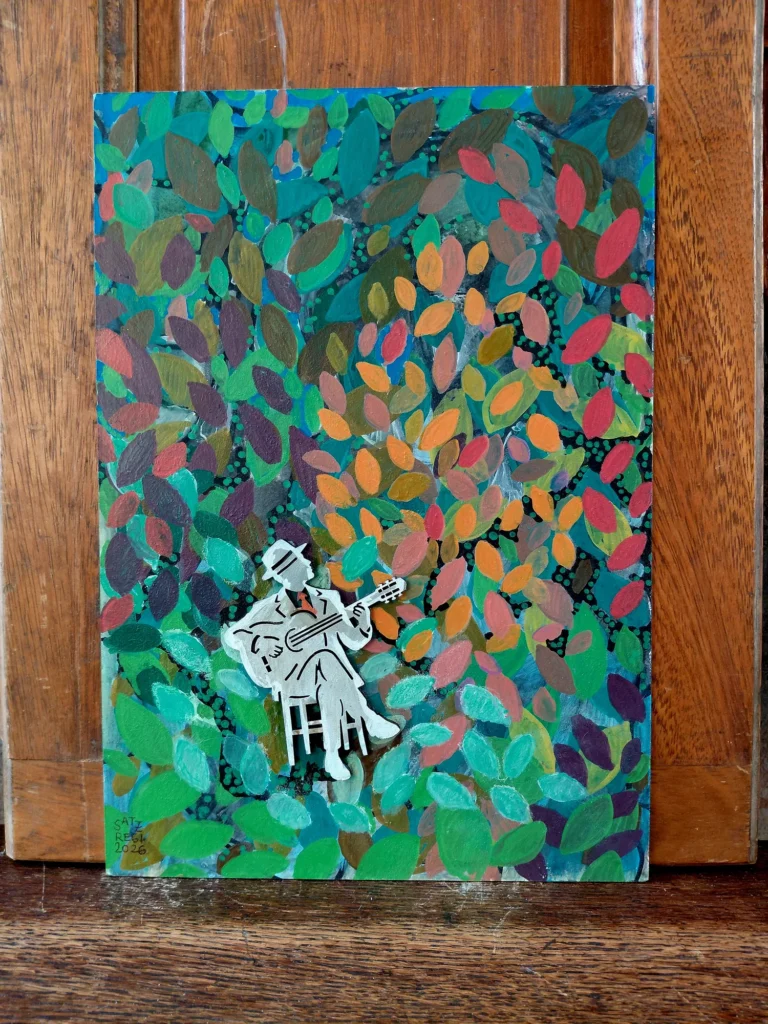 Obra «Serenata en el follaje» de Regina Satz